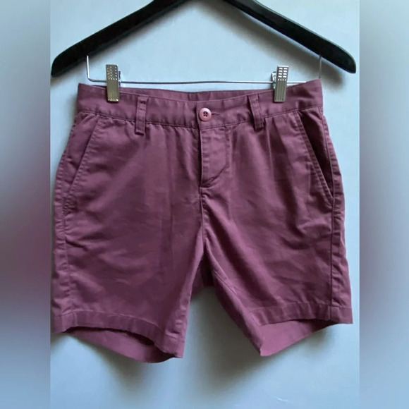 MEC Mountain Equipment Co-op Organic Cotton shorts Sz 2 - Picture 1 of 8